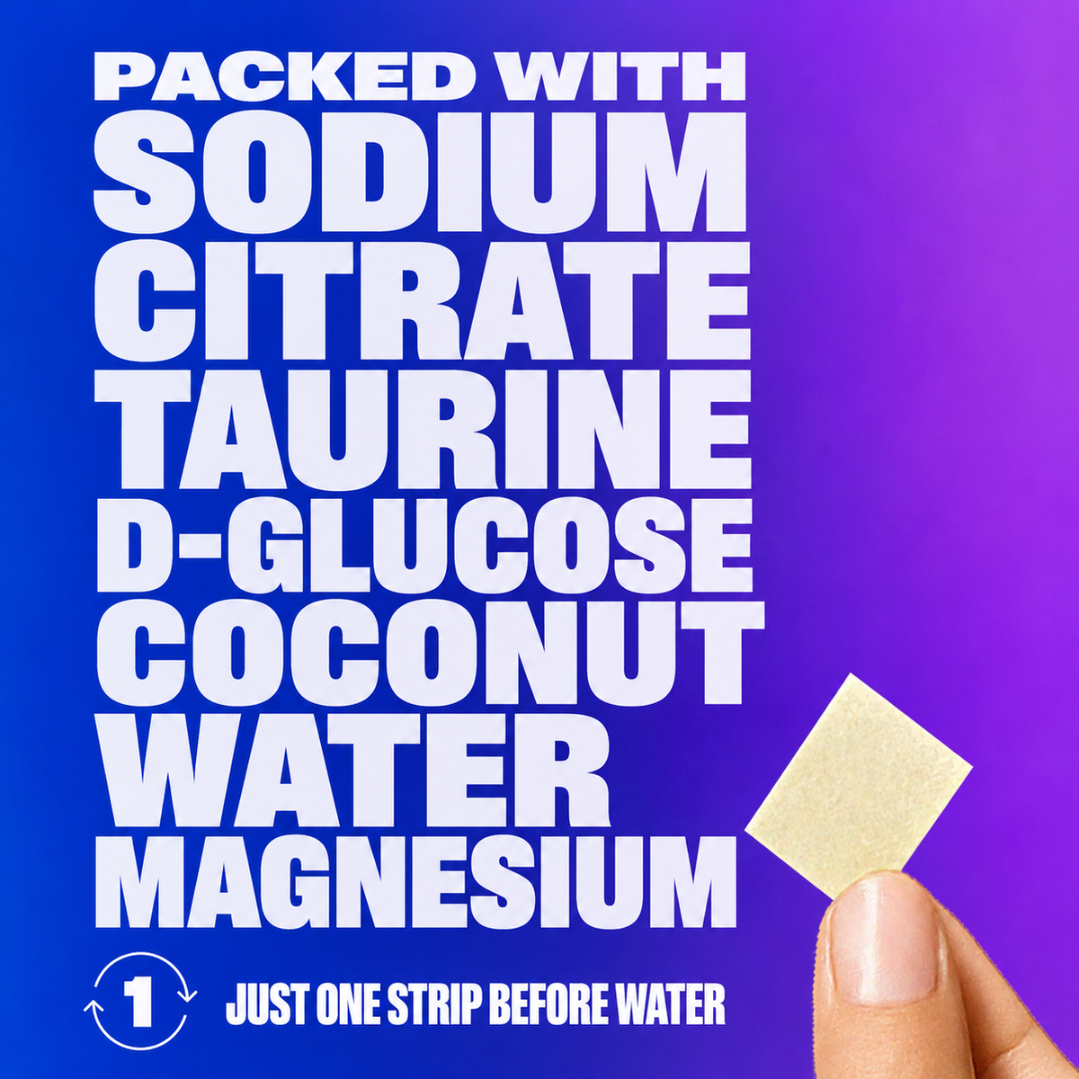 HYDRATE — Get more from every sip.
