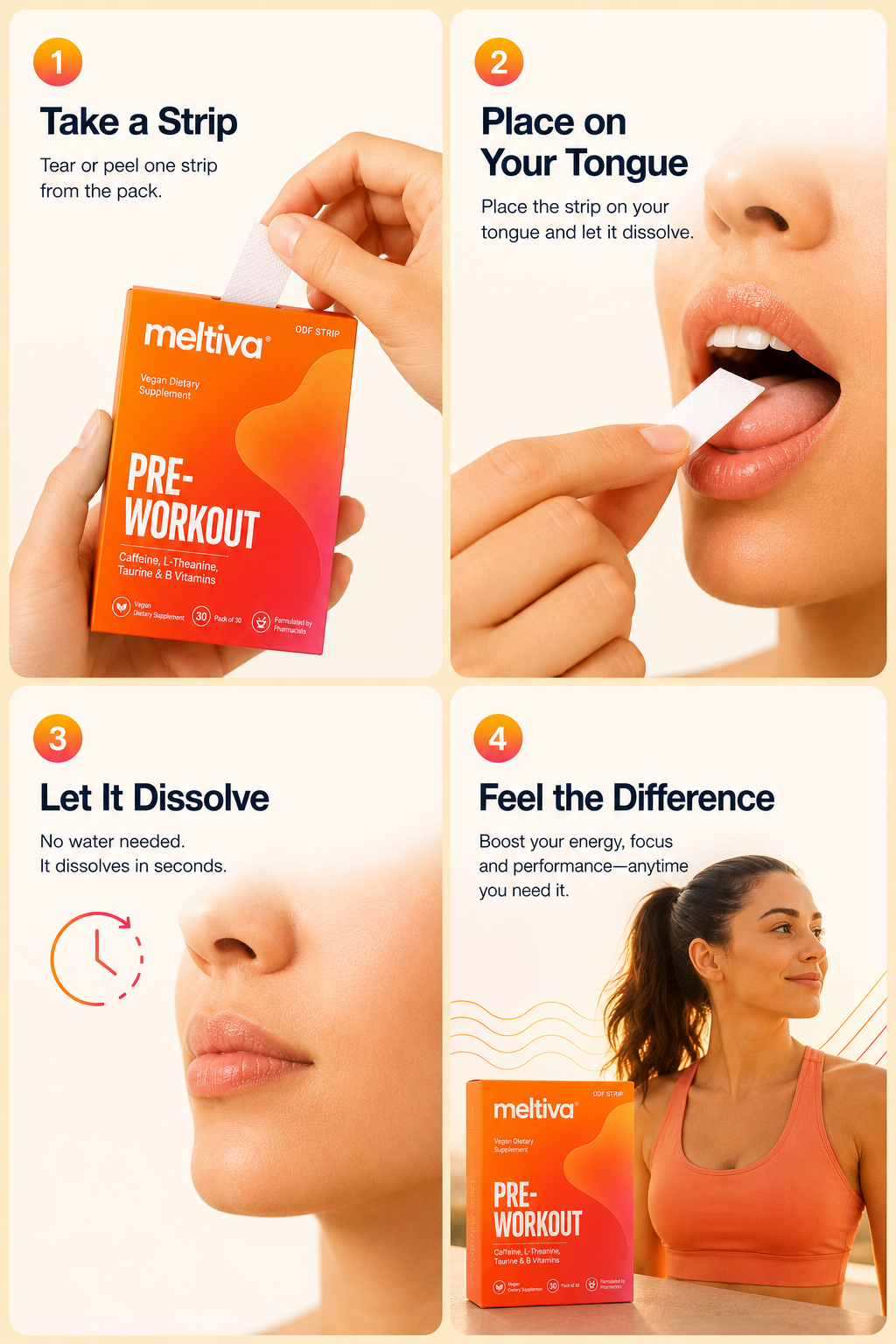 Pre-Workout Strips