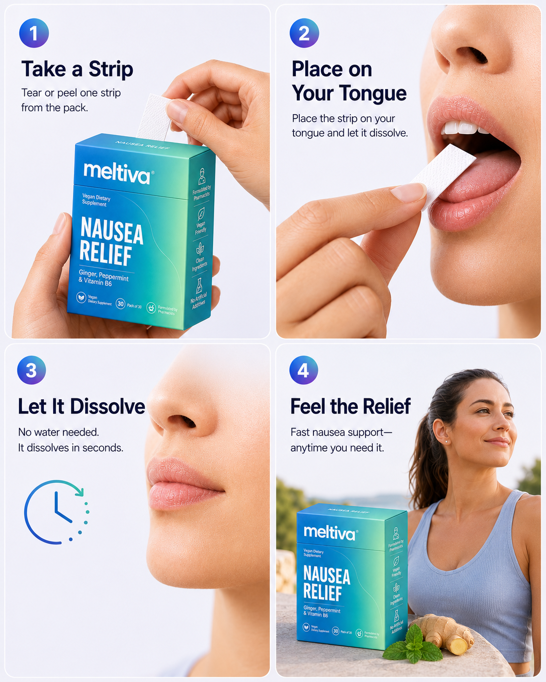 Nausea Relief Strips