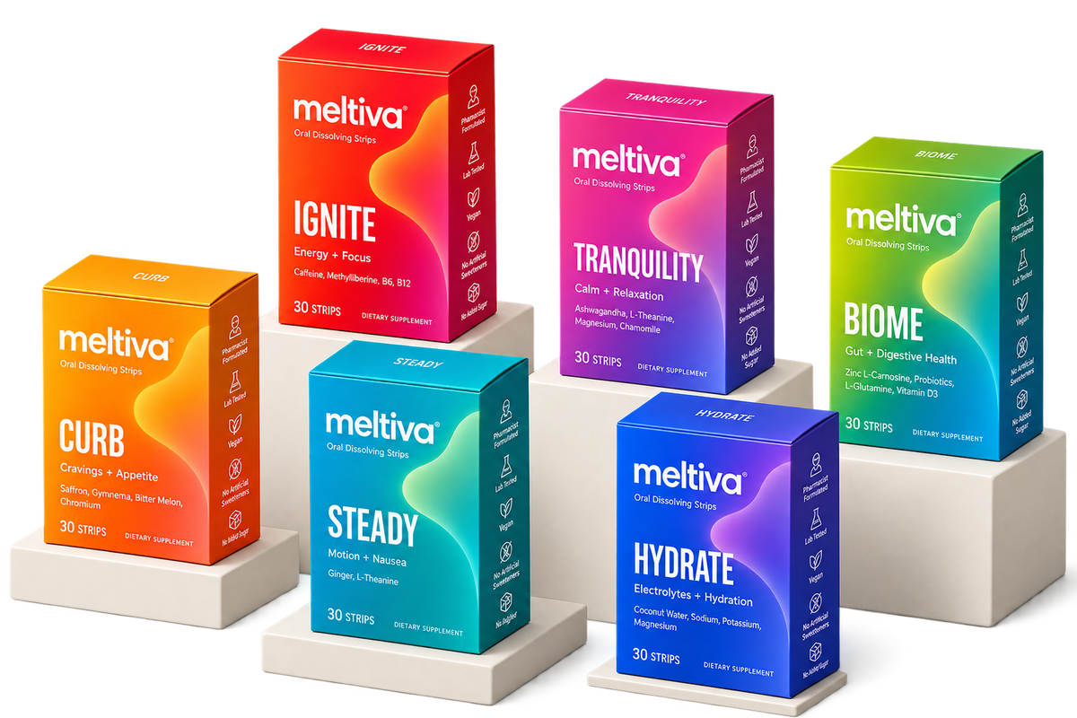 Meltiva oral dissolving wellness strip